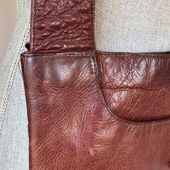 Vintage RADLEY LONDON Brown Leather Crossbody Bag - Picture 4 of 13